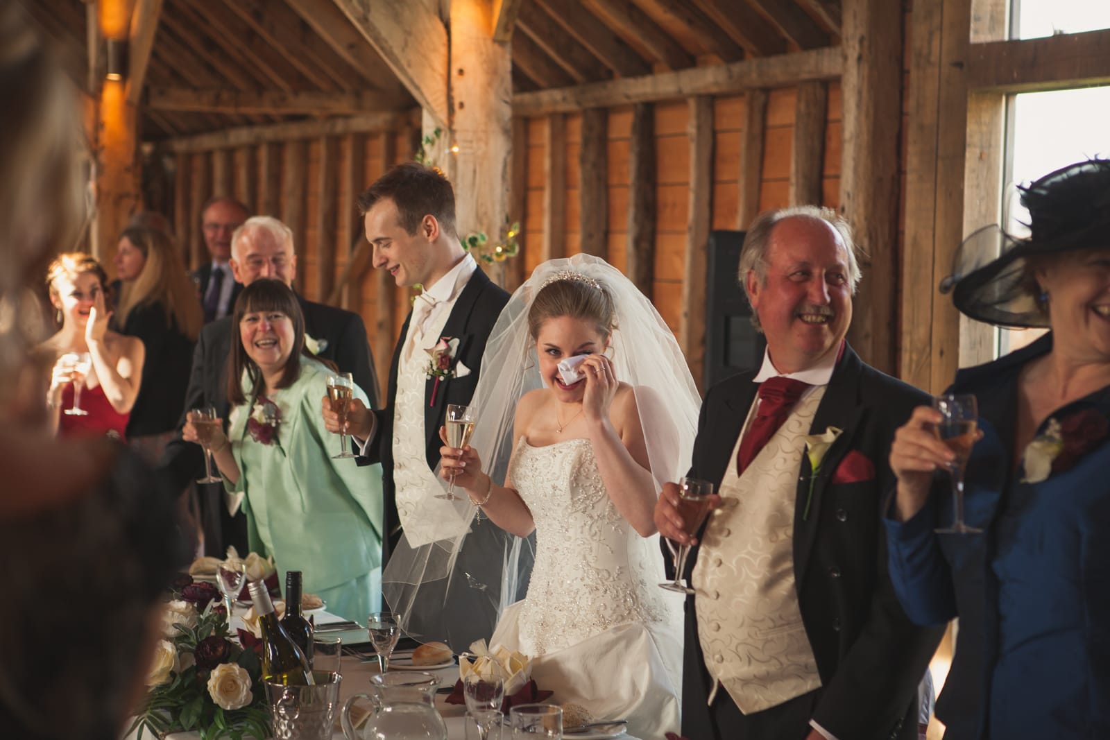 bridebook.co.uk bride crying during speeches