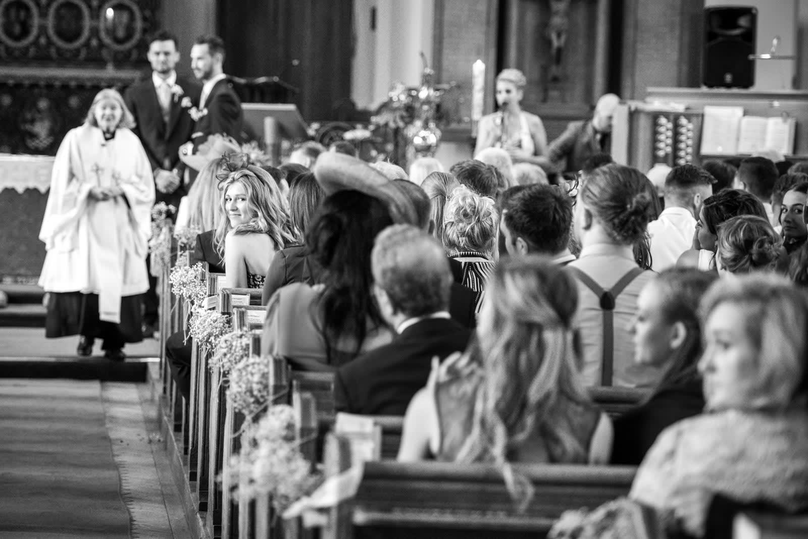 Real wedding of Alice and Brad in Bridgnorth, featured on Bridebook.co.uk.  Photo by: Nick Brightman Photography