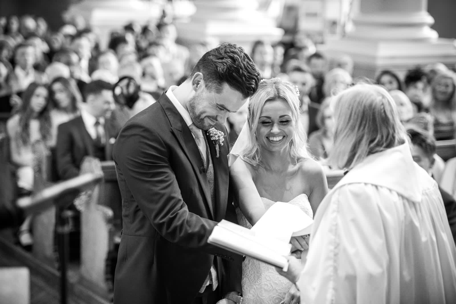 Real wedding of Alice and Brad in Bridgnorth, featured on Bridebook.co.uk.  Photo by: Nick Brightman Photography