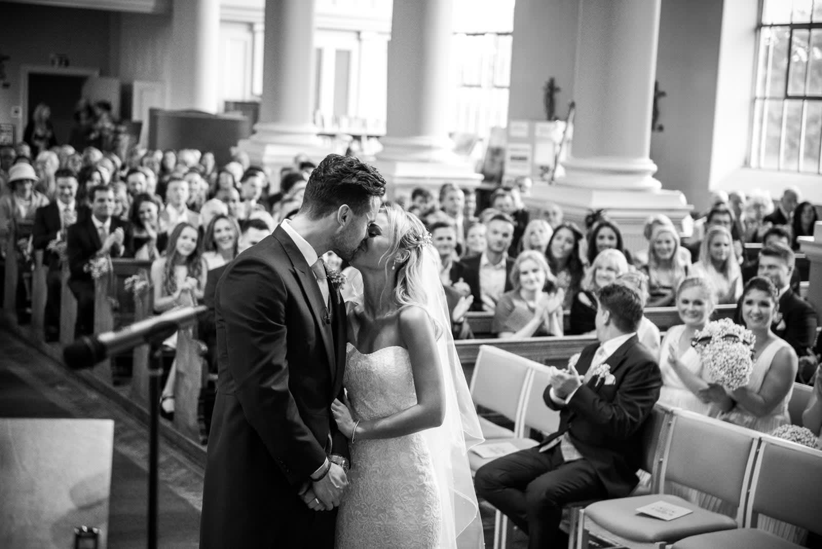 Real wedding of Alice and Brad in Bridgnorth, featured on Bridebook.co.uk.  Photo by: Nick Brightman Photography