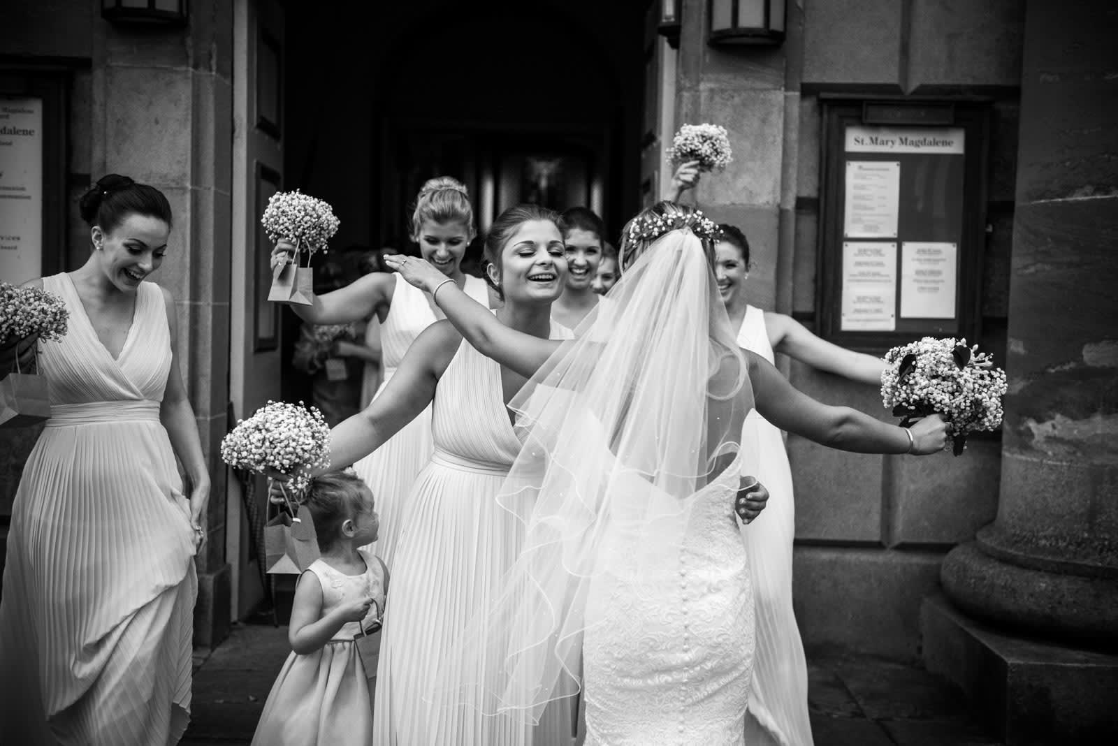 Real wedding of Alice and Brad in Bridgnorth, featured on Bridebook.co.uk.  Photo by: Nick Brightman Photography