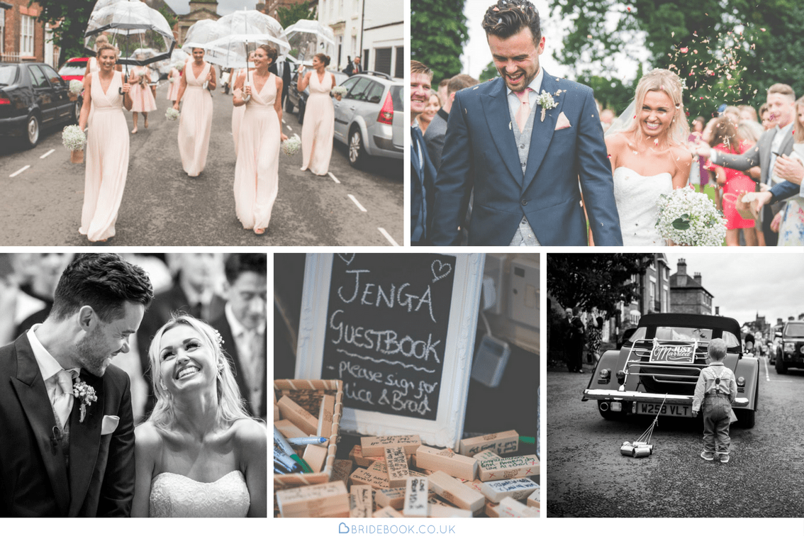 Real wedding of Alice and Brad in Bridgnorth, featured on Bridebook.co.uk.  Photo by: Nick Brightman Photography