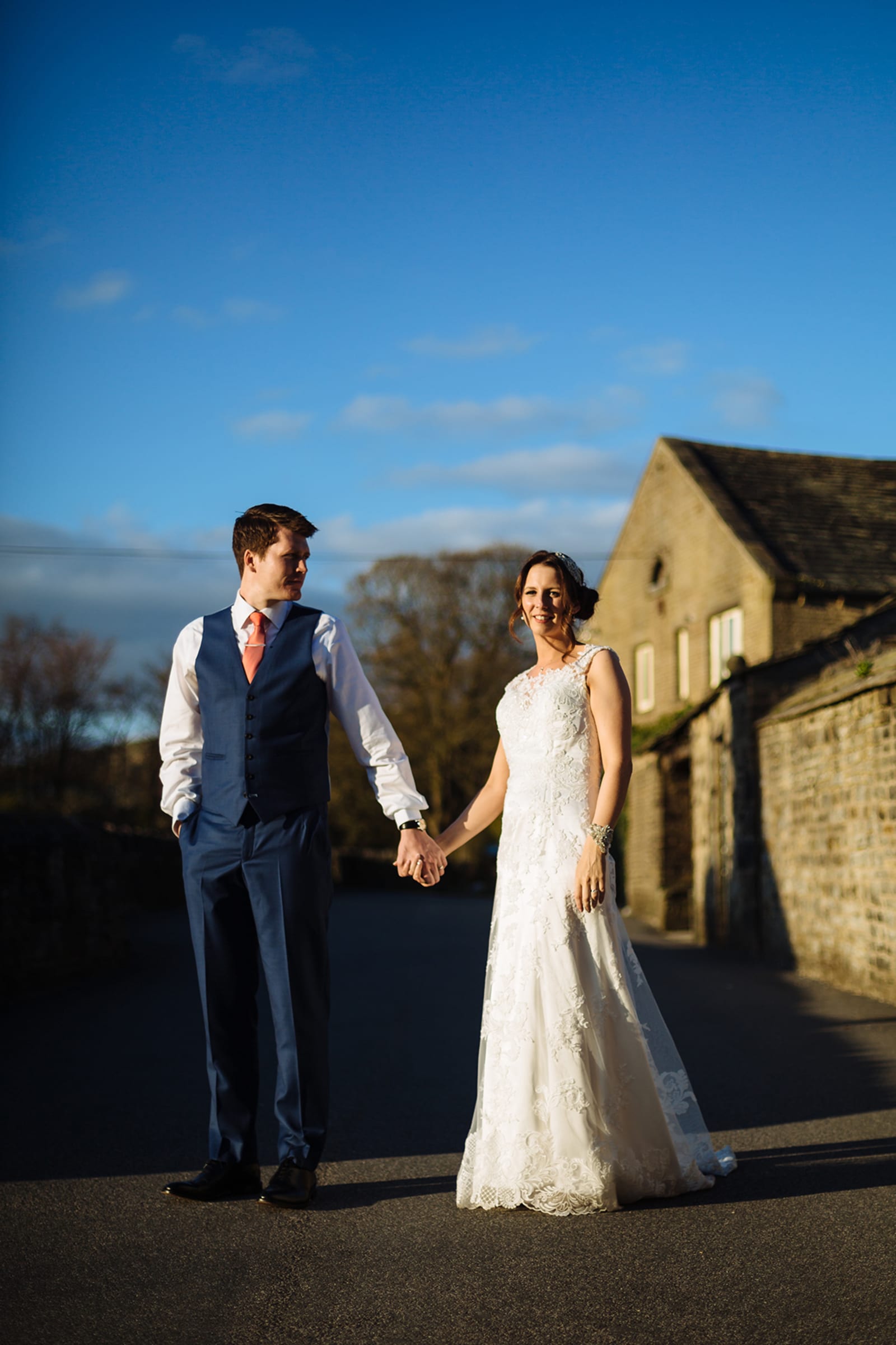 North | West Yorkshire | Halifax | Spring | Classic | DIY | Outdoor | Blue | Orange | Manor House | Real Wedding | James & Lianne Photography #Bridebook #RealWedding #WeddingIdeas Bridebook.co.uk 