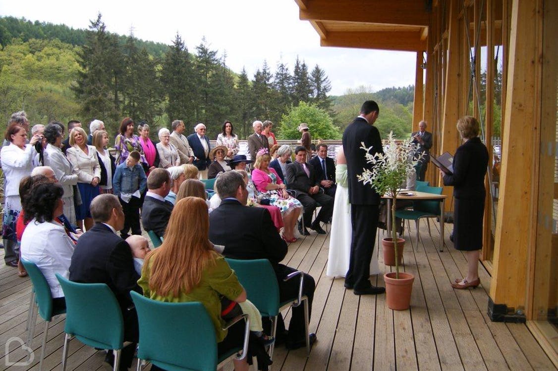 Bridebook.co.uk Dalbby Forest Visitor Centre