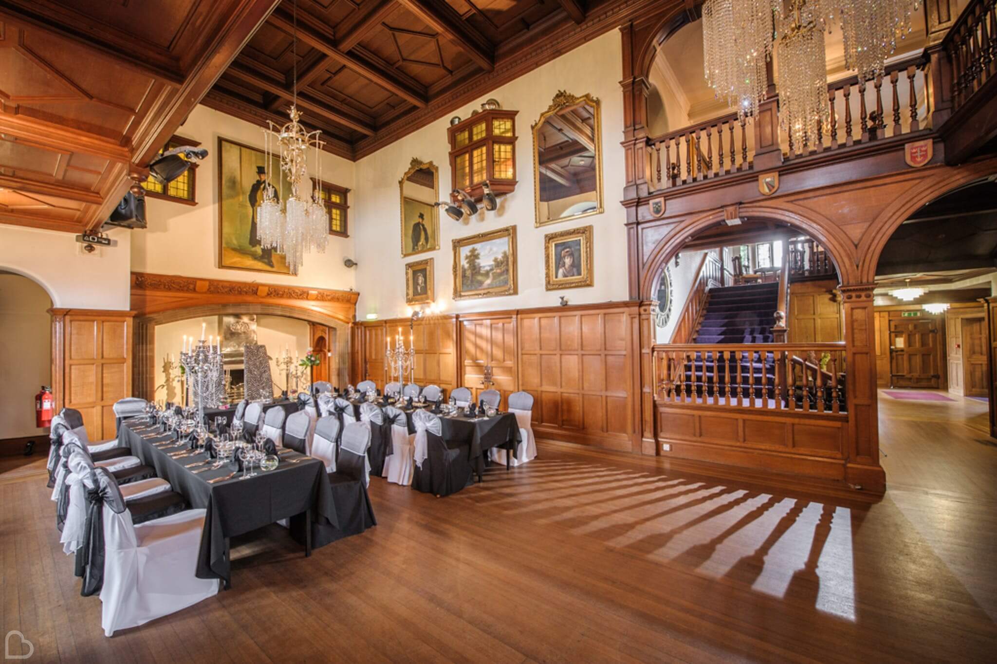 dalston hall interior