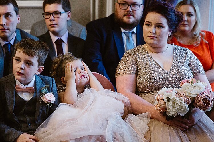 bridebook.co.uk little girl at wedding 