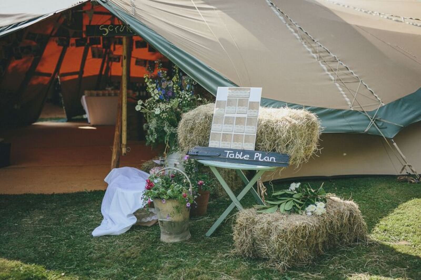 South West | Somerset | Summer | Country | DIY | Rustic | Purple | Marquee | Real Wedding | Helen Lisk Photography #Bridebook #RealWedding #WeddingIdeas Bridebook.co.uk 