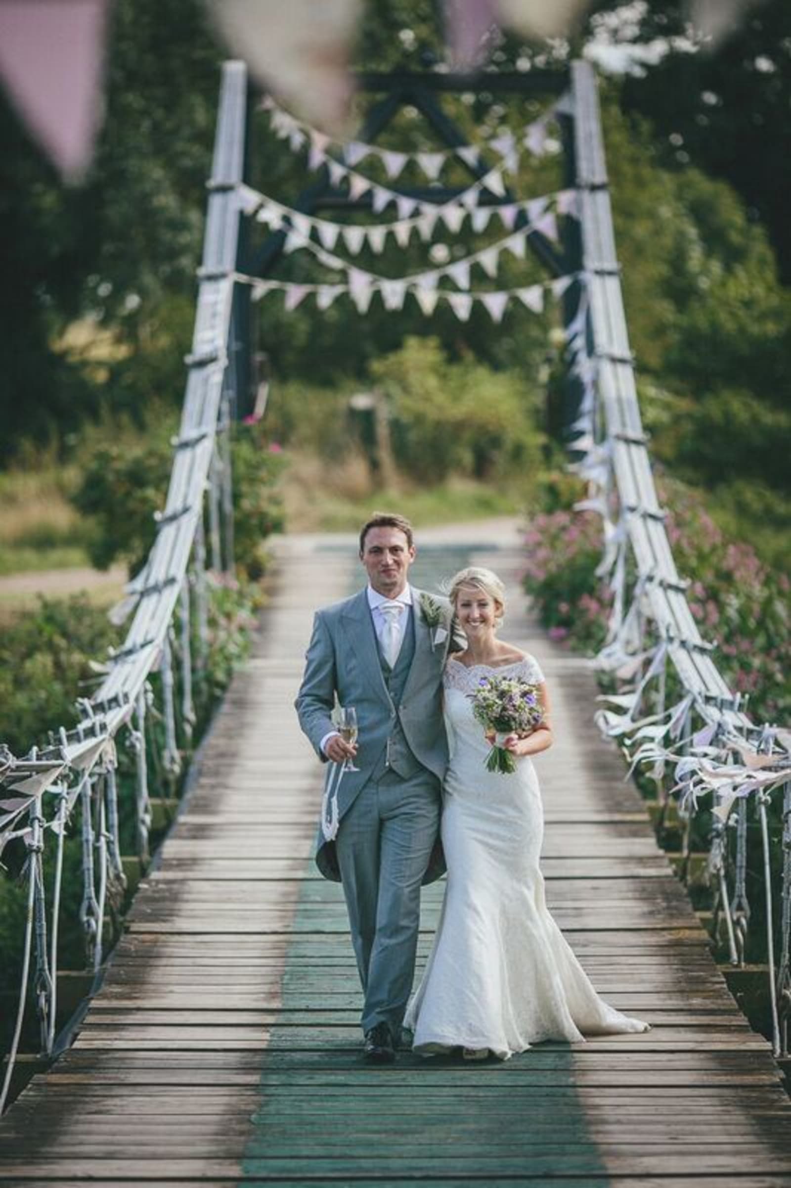 South West | Somerset | Summer | Country | DIY | Rustic | Purple | Marquee | Real Wedding | Helen Lisk Photography #Bridebook #RealWedding #WeddingIdeas Bridebook.co.uk 