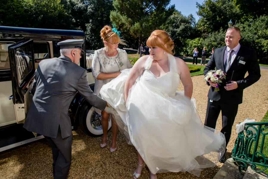 South West | Dorset | Bournemouth | Summer | Beach | Classic | Purple | Turquoise | Castle | Real Wedding | Jennie Franklin #Bridebook #RealWedding #WeddingIdeas Bridebook.co.uk 