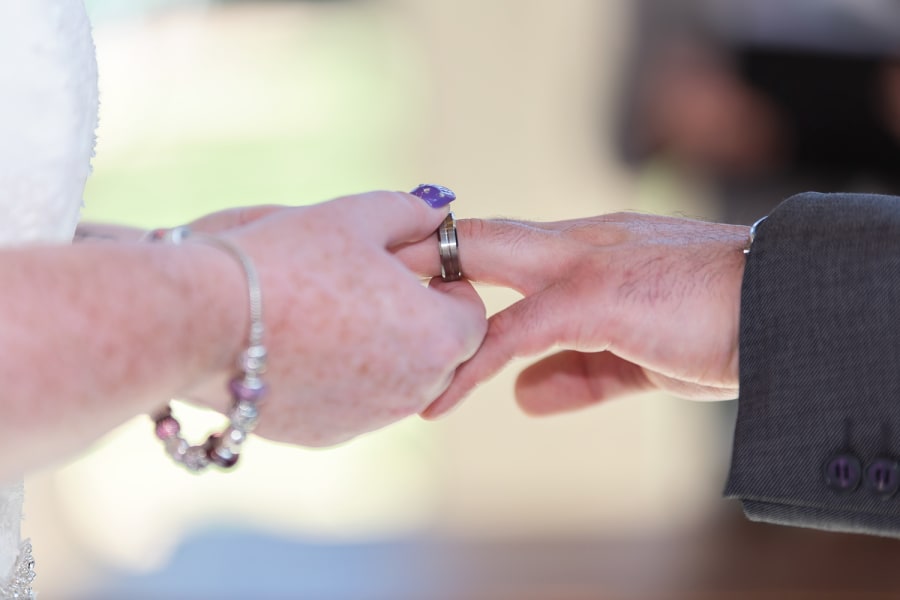 South West | Dorset | Bournemouth | Summer | Beach | Classic | Purple | Turquoise | Castle | Real Wedding | Jennie Franklin #Bridebook #RealWedding #WeddingIdeas Bridebook.co.uk 