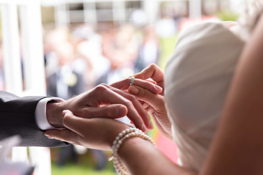 South West | Dorset | Poole | Spring | Coastal | Classic | Navy | White | Hotel | Real Wedding | Jennie Franklin #Bridebook #RealWedding #WeddingIdeas Bridebook.co.uk 