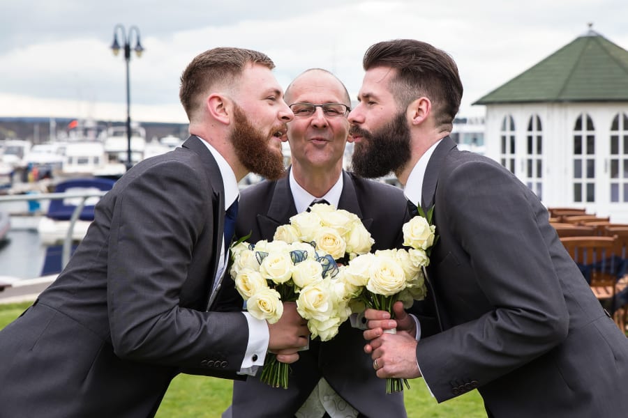 South West | Dorset | Poole | Spring | Coastal | Classic | Navy | White | Hotel | Real Wedding | Jennie Franklin #Bridebook #RealWedding #WeddingIdeas Bridebook.co.uk 