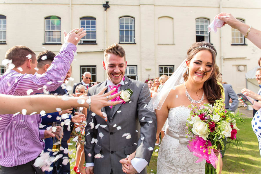 South West | Hampshire | Christchurch | Autumn | DIY | Classic | Marquee | Pink | White | Hotel | Real Wedding | Jennie Franklin #Bridebook #RealWedding #WeddingIdeas Bridebook.co.uk 