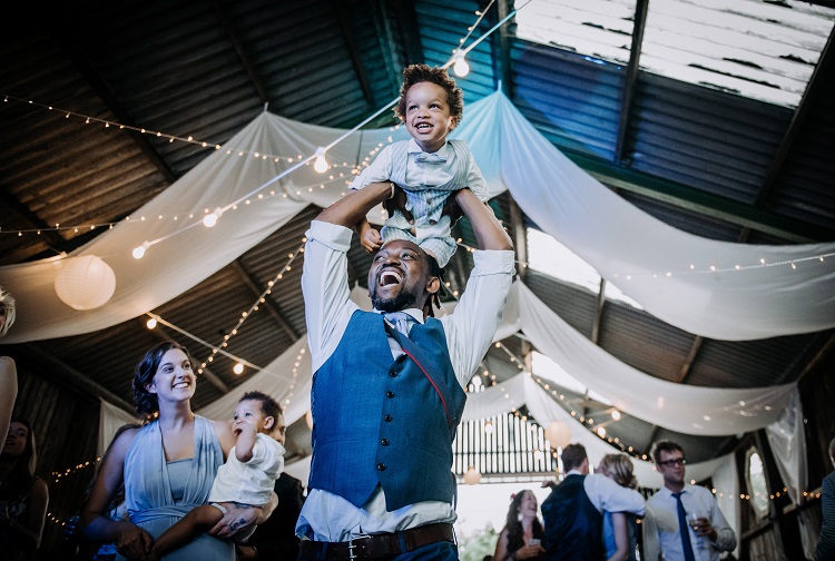 bridebook.co.uk bride and groom and their kids