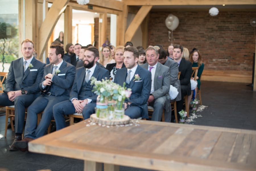 Midlands | Leicestershire | Spring | Rustic | Country | Pink | Barn | Real Wedding | Kayleigh Pope #Bridebook #RealWedding #WeddingIdeas Bridebook.co.uk 