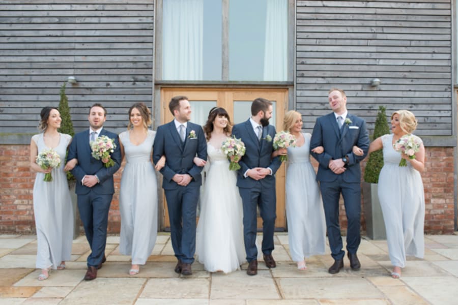 Midlands | Leicestershire | Spring | Rustic | Country | Pink | Barn | Real Wedding | Kayleigh Pope #Bridebook #RealWedding #WeddingIdeas Bridebook.co.uk 