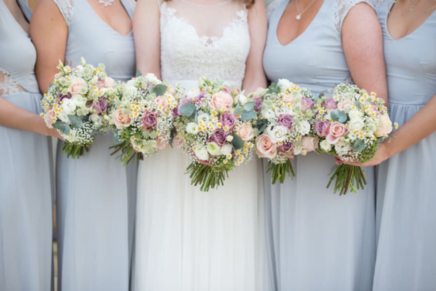 Midlands | Leicestershire | Spring | Rustic | Country | Pink | Barn | Real Wedding | Kayleigh Pope #Bridebook #RealWedding #WeddingIdeas Bridebook.co.uk 