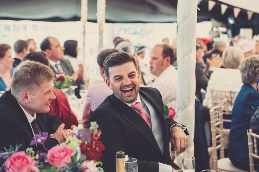 Outdoor | Farm | Barn | Rustic | Barn | Marquee | Tractor | Summer | Marlborough | Peter Smart #Bridebook #RealWedding #WeddingIdeas Bridebook.co.uk 