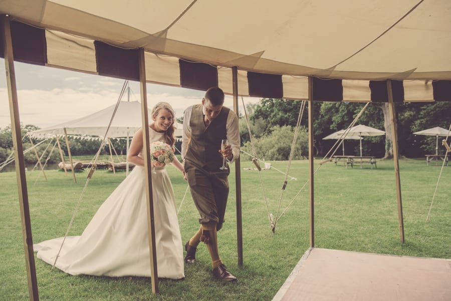 Country | Dorset | Forest | Marquee | Lake | Pink | Sopley Farm | Peter Smart #Bridebook #RealWedding #WeddingIdeas #SopleyFarm Bridebook.co.uk 