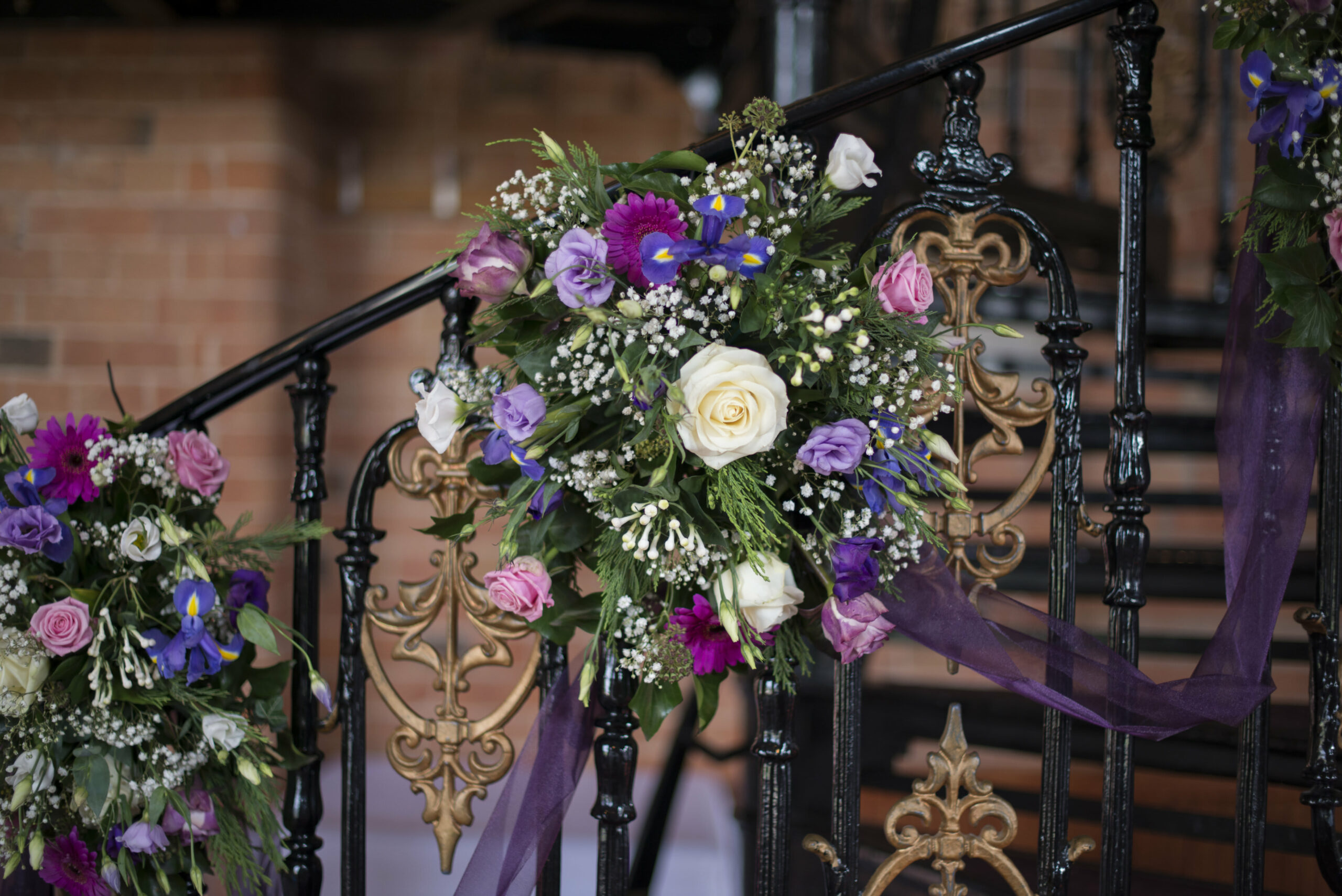 Real Wedding | Purple | Cultural | DIY | Manor House | Golf Club | Autumn | Kayleigh Pope Photography #Bridebook #RealWedding #WeddingIdeas #IngonManor Bridebook.co.uk 