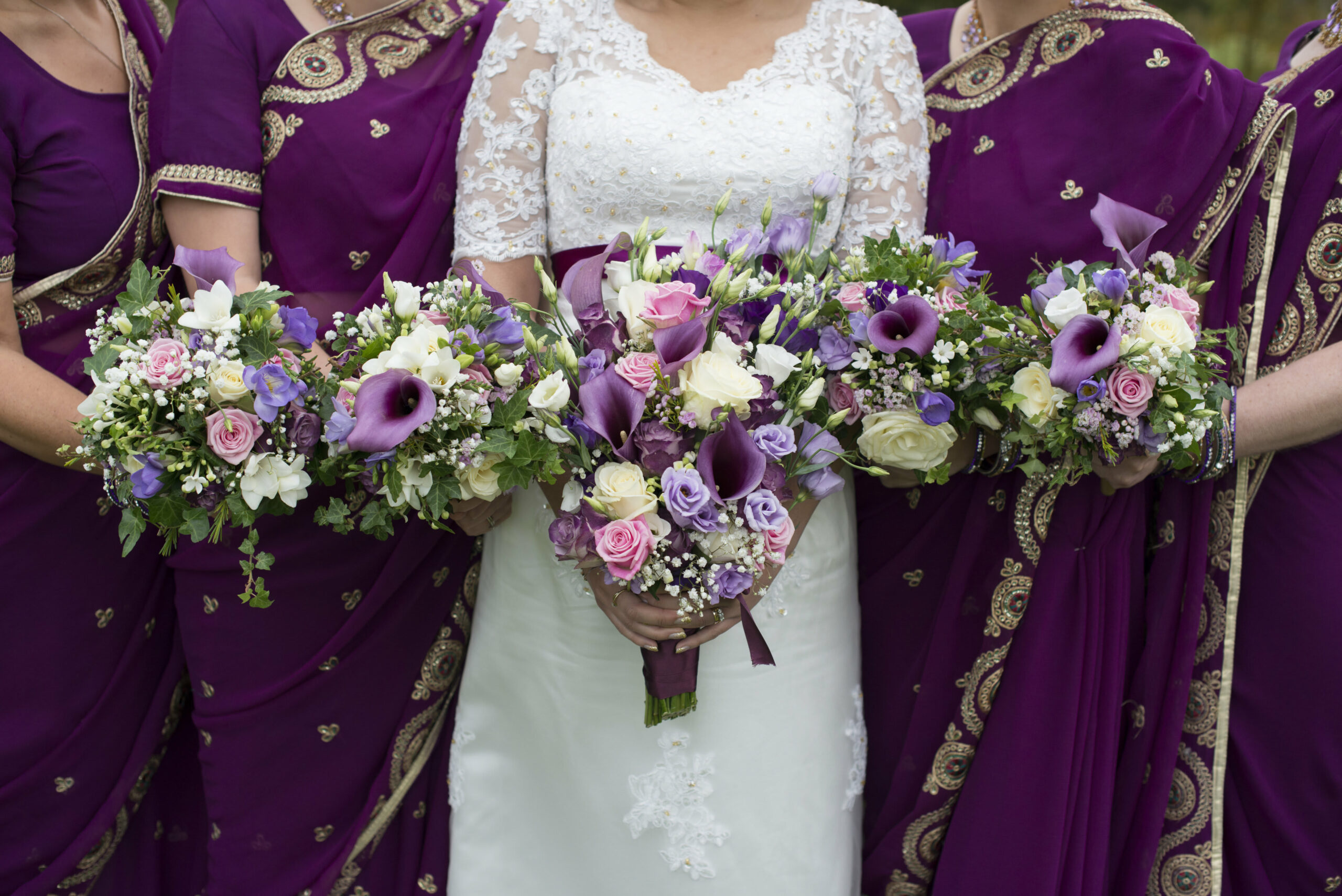 Real Wedding | Purple | Cultural | DIY | Manor House | Golf Club | Autumn | Kayleigh Pope Photography #Bridebook #RealWedding #WeddingIdeas #IngonManor Bridebook.co.uk 