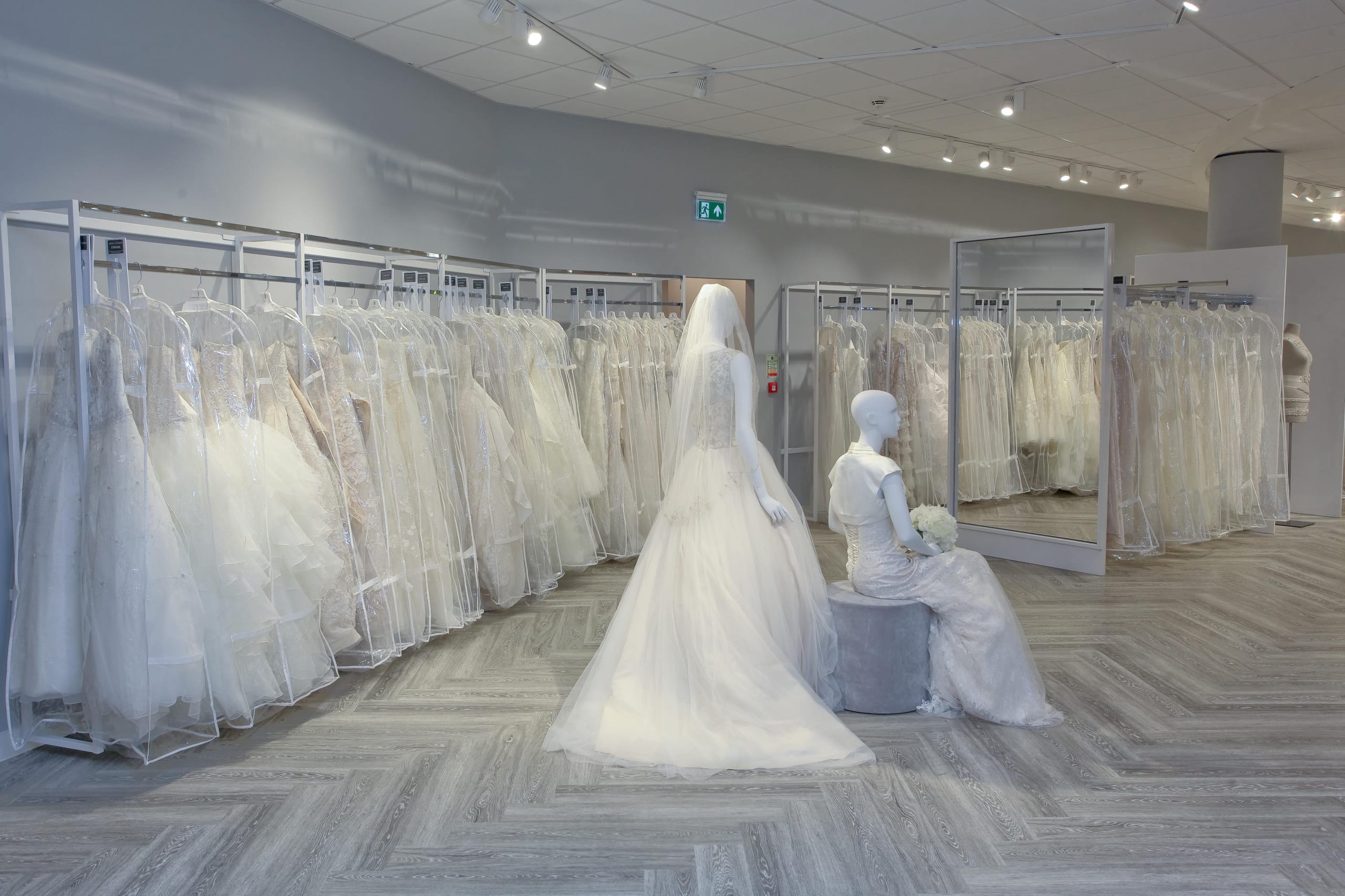 Bridebook.co.uk shot of the birmingham davids bridal store