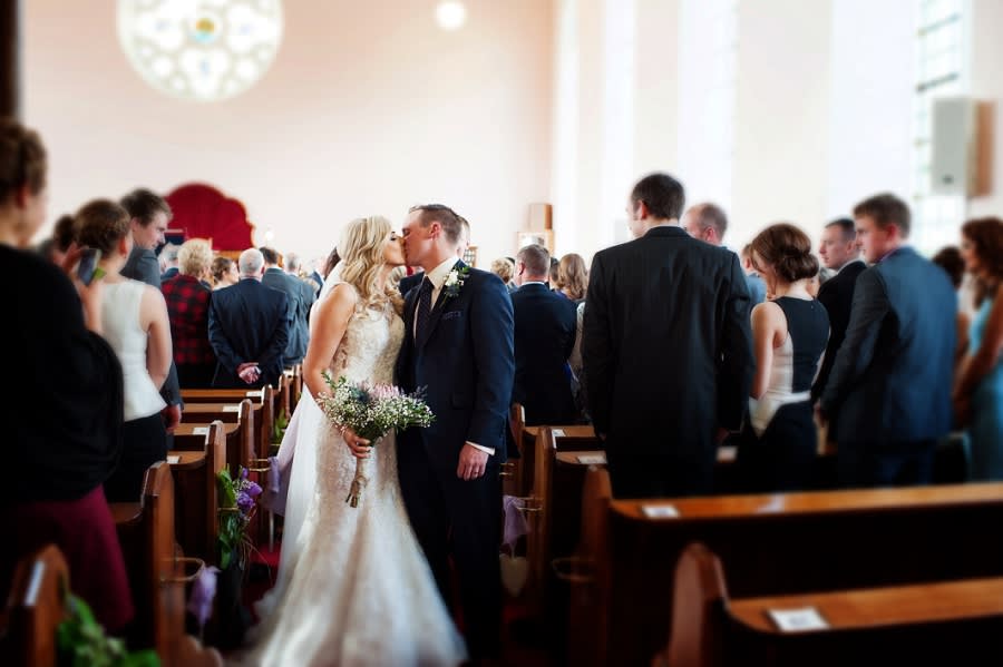 Northern Ireland | Ballymena | Belfast | Spring | DIY | Vintage | Rustic | Blue | Purple | Reception Venue | Real Wedding | Denise Leacock Photography #Bridebook #RealWedding #WeddingIdeas Bridebook.co.uk 