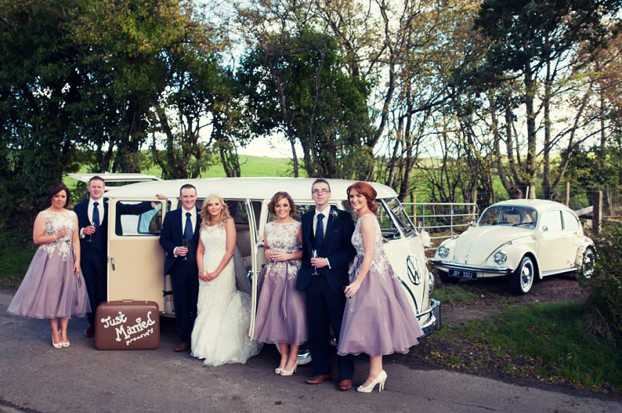 Northern Ireland | Ballymena | Belfast | Spring | DIY | Vintage | Rustic | Blue | Purple | Reception Venue | Real Wedding | Denise Leacock Photography #Bridebook #RealWedding #WeddingIdeas Bridebook.co.uk 