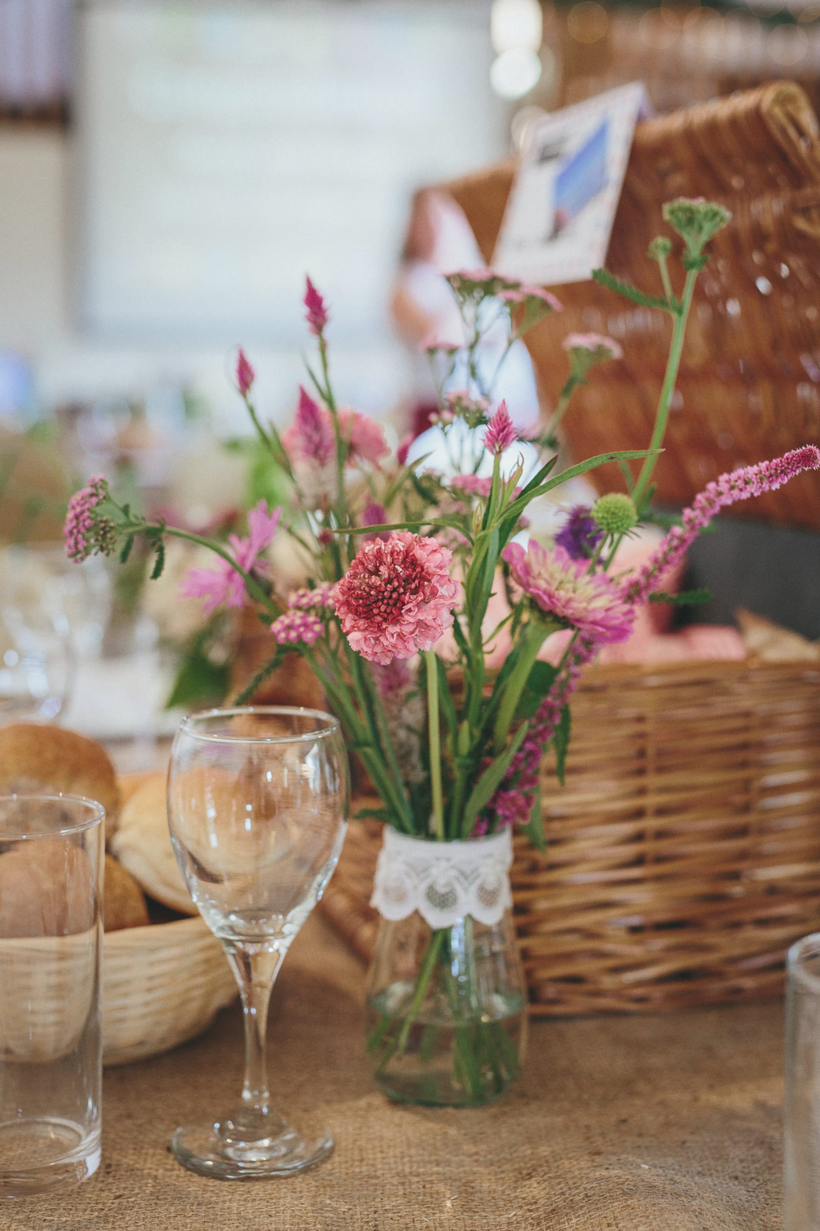 South West | Devon | Cullompton | Summer | DIY | Rustic |  | Pink |  | Barn | Real Wedding | Helen Lisk Photography #Bridebook #RealWedding #WeddingIdeas Bridebook.co.uk 