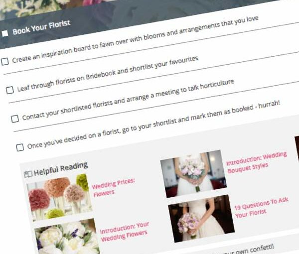 Video – Your Bridebook Checklist