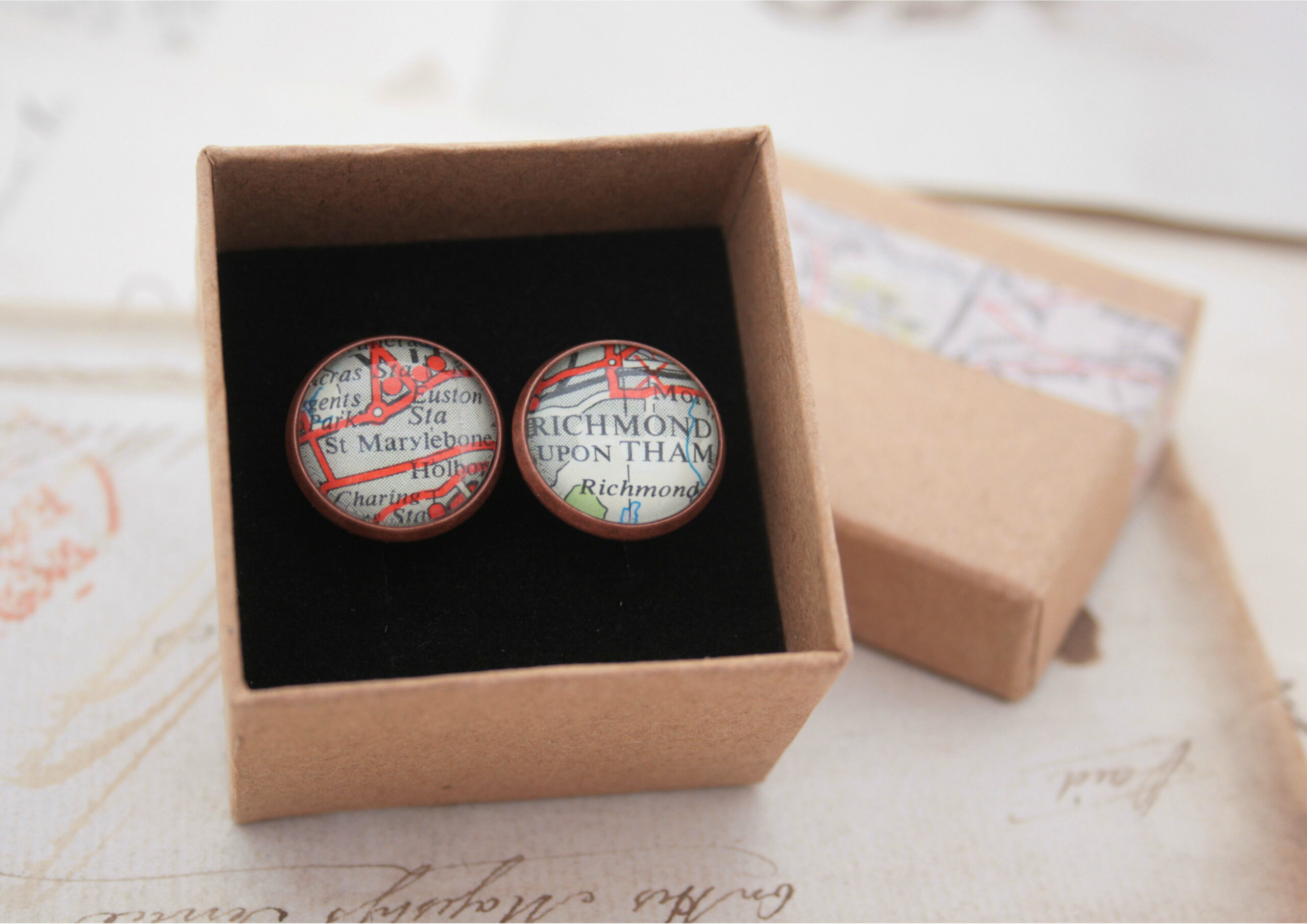 Bridebook.co.uk personalised cufflinks