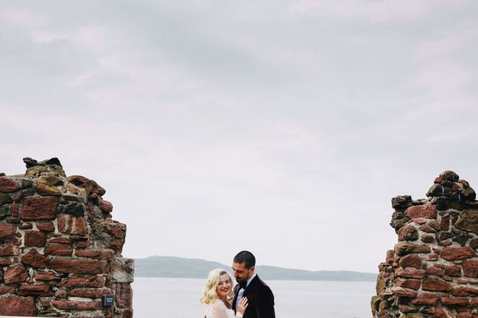 Scotland | Lanarkshire | Glasgow  | Autumn | Coastal | Outdoor | Vintage | Purple | Red | Castle | Real Wedding | Hajley Photography #Bridebook #RealWedding #WeddingIdeas Bridebook.co.uk 