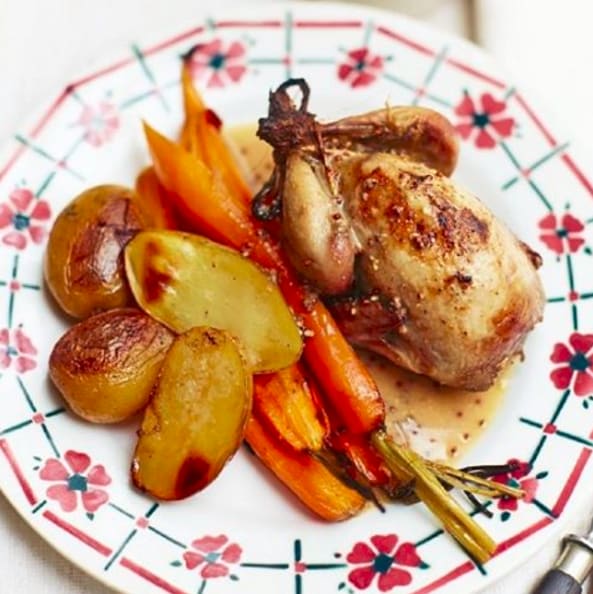 bridebook.co.uk chicken roast dinner by rachel khoo