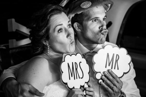 bridebook.co.uk couple in a photobooth