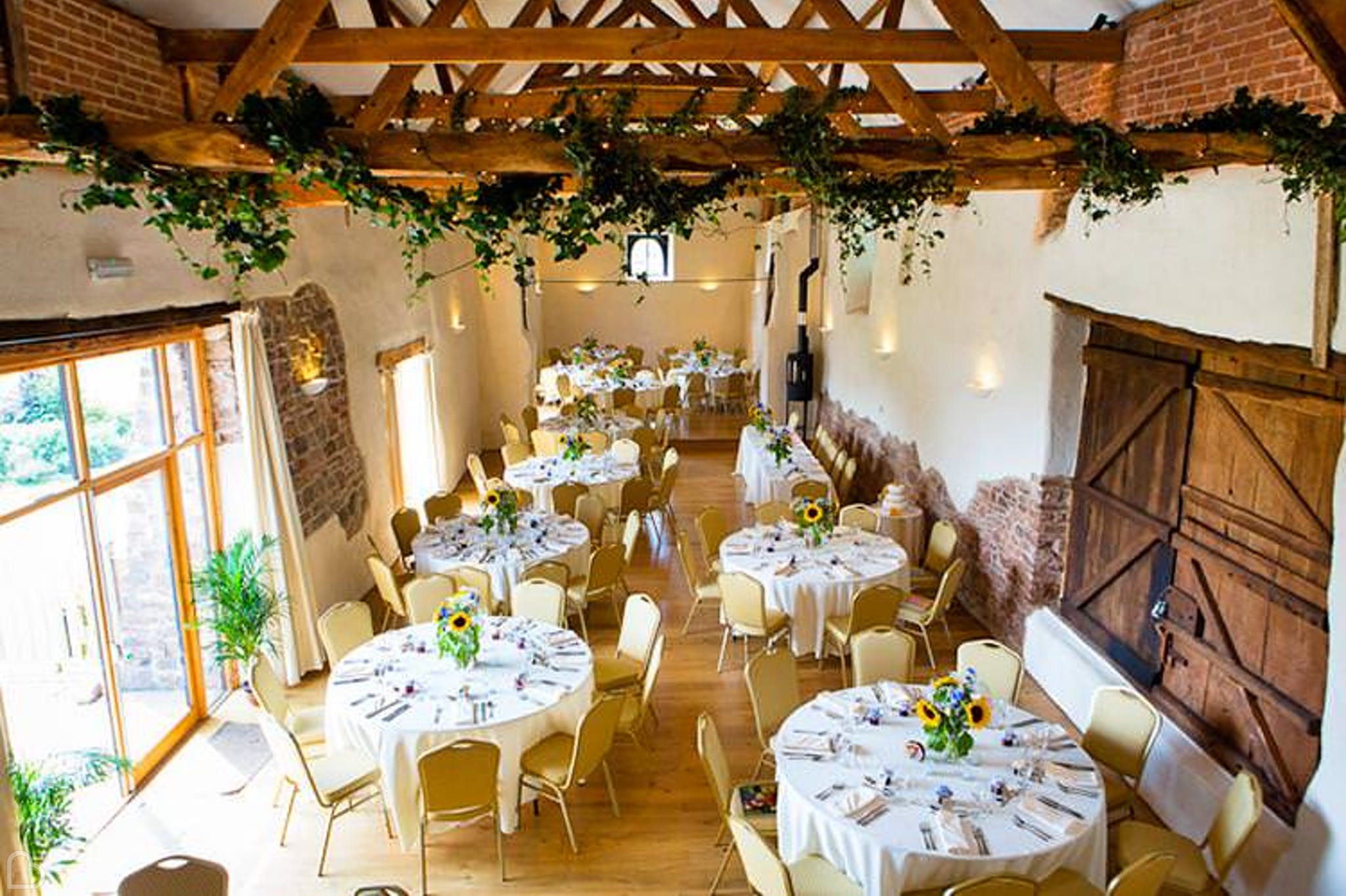 the corn barn, wedding venue in dorset